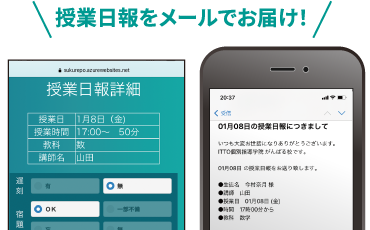 保護者WEBアプリ「スクレポ」